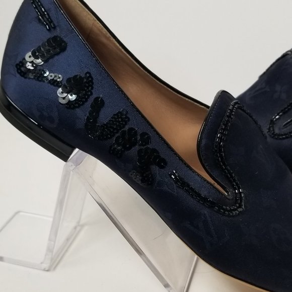 Sold/ LOUIS VUITTON Monogram Loafer - Picture 3 of 10